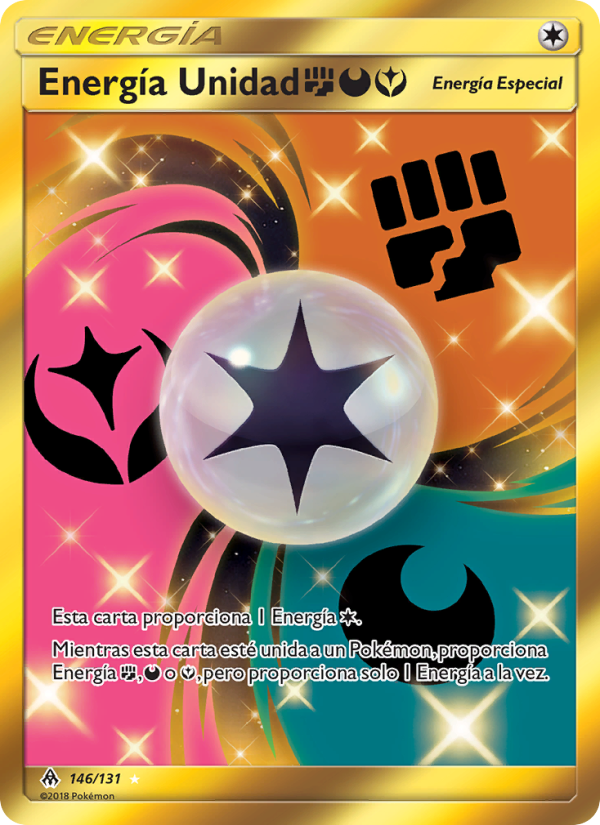 Energía Unidad FightingDarknessFairy 146 — Grauen Der Lichtfinsternis (Spanish Pokémon TCG card)