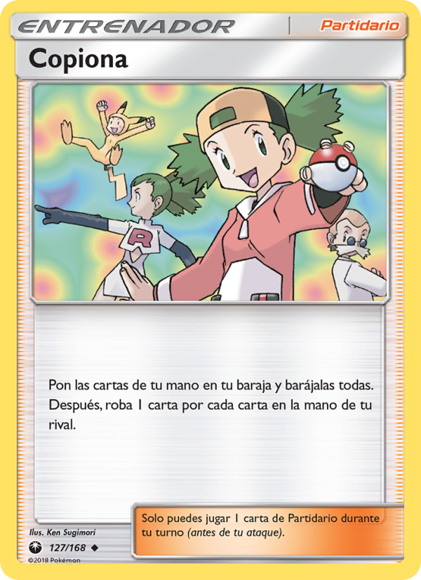 Copiona 127 — Celestial Storm (Spanish Pokémon TCG card)
