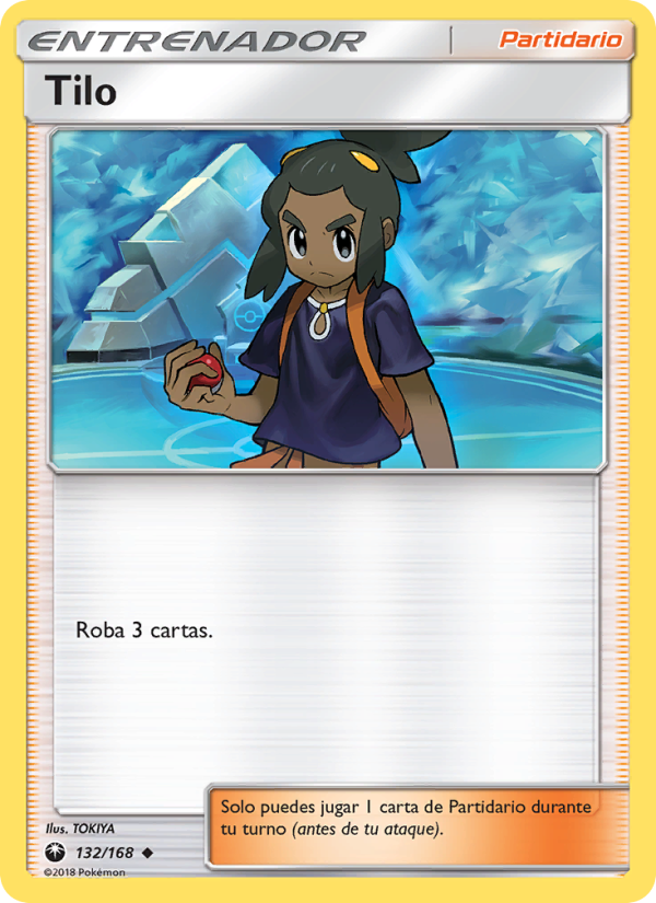 Tilo 132 — Celestial Storm (Spanish Pokémon TCG card)