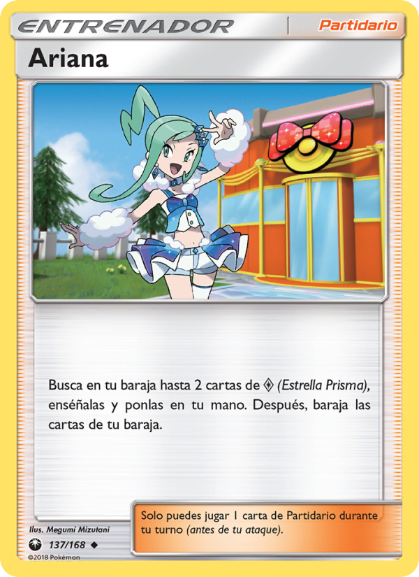 Ariana 137 — Celestial Storm (Spanish Pokémon TCG card)