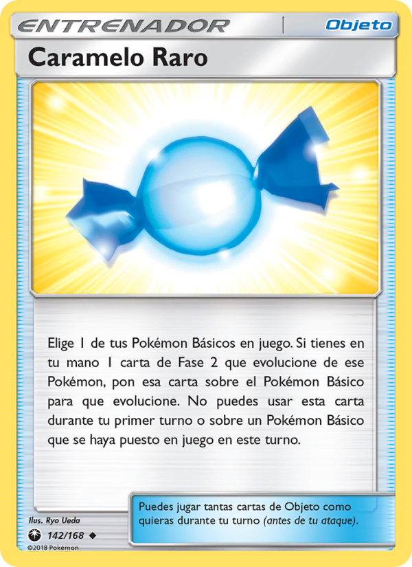 Caramelo Raro 142 — Celestial Storm (Spanish Pokémon TCG card)