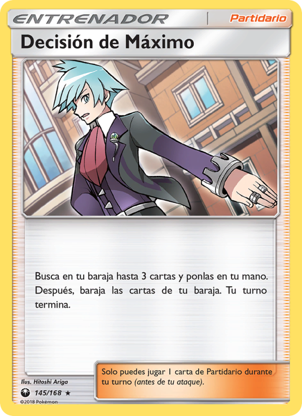 Decisión de Máximo 145 — Celestial Storm (Spanish Pokémon TCG card)