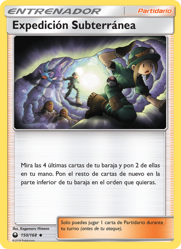 Expedición Subterránea 150 — Celestial Storm (Spanish Pokémon TCG card)