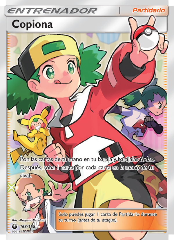 Copiona 163 — Celestial Storm (Spanish Pokémon TCG card)