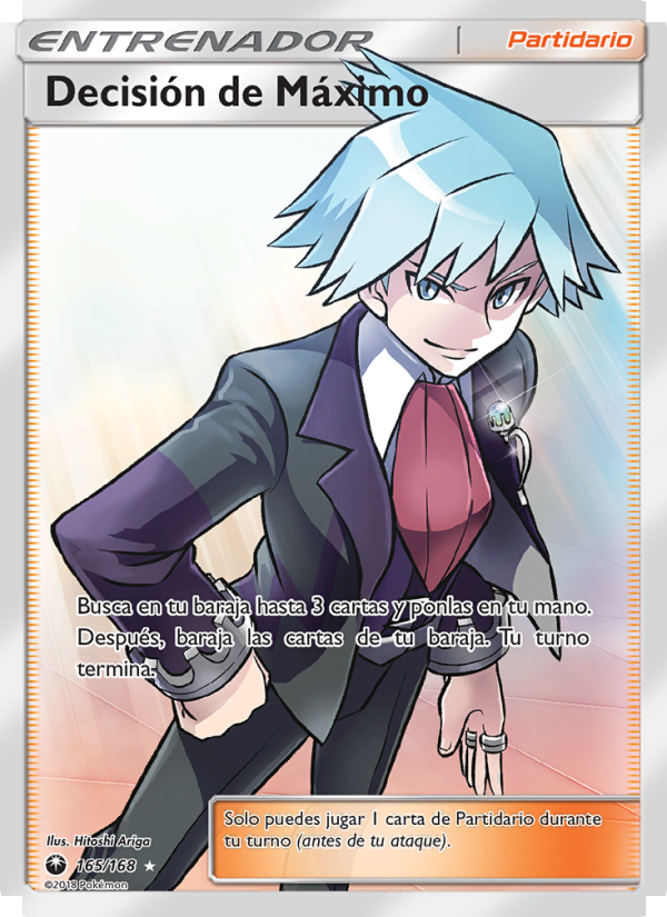 Decisión de Máximo 165 — Celestial Storm (Spanish Pokémon TCG card)