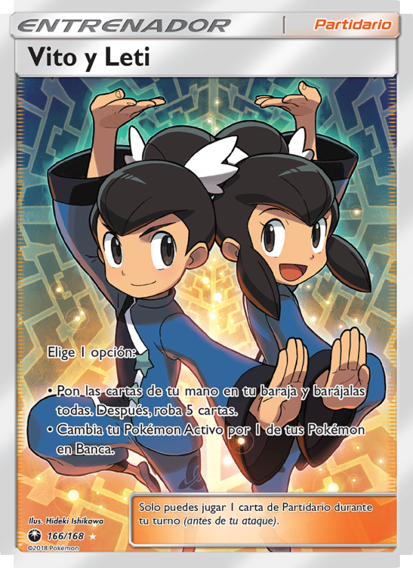 Vito y Leti 166 — Celestial Storm (Spanish Pokémon TCG card)
