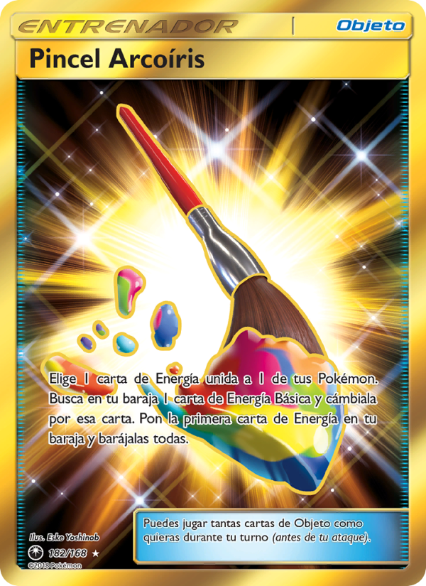 Pincel Arcoíris 182 — Celestial Storm (Spanish Pokémon TCG card)