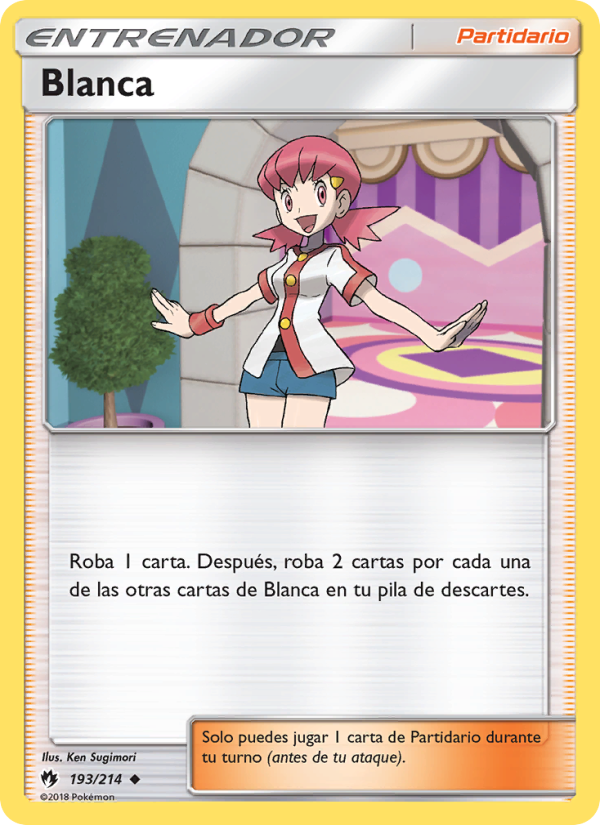 Blanca 193 — Lost Thunder (Spanish Pokémon TCG card)
