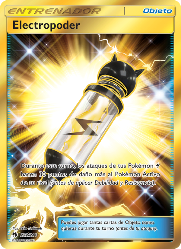 Electropoder 232 — Lost Thunder (Spanish Pokémon TCG card)