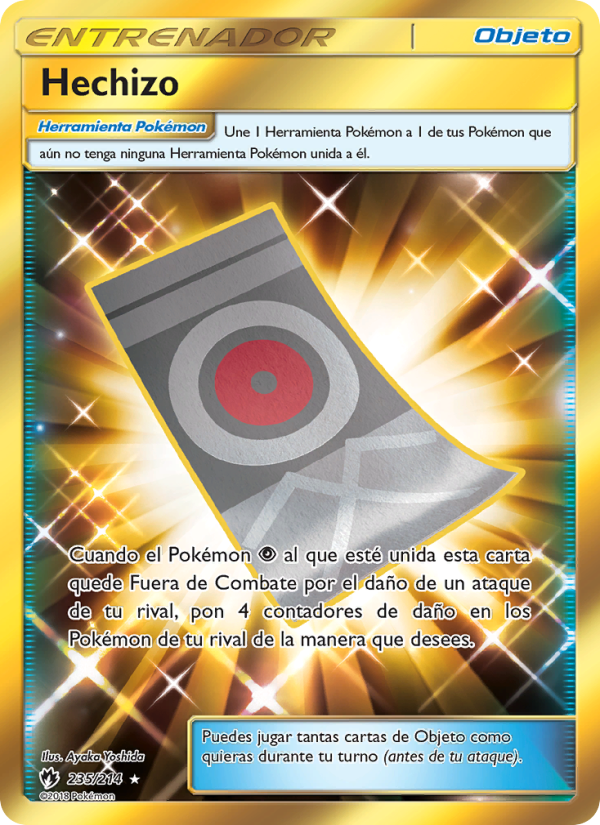 Hechizo 235 — Lost Thunder (Spanish Pokémon TCG card)