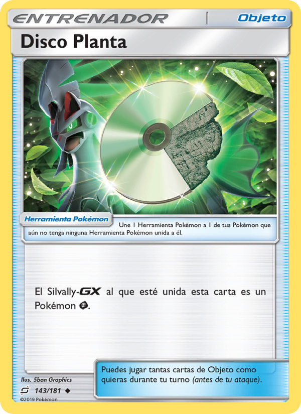 Disco Planta 143 — Team Up (Spanish Pokémon TCG card)