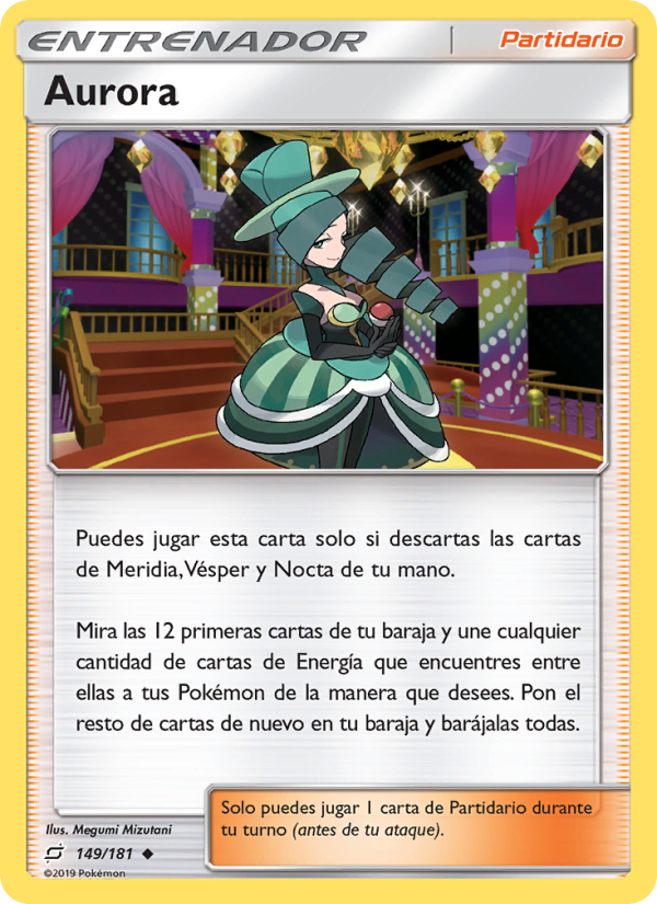 Aurora 149 — Team Up (Spanish Pokémon TCG card)