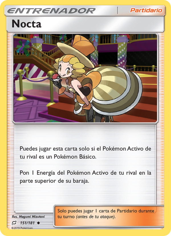 Nocta 151 — Team Up (Spanish Pokémon TCG card)