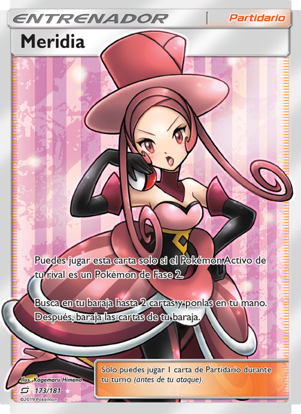 Meridia 173 — Team Up (Spanish Pokémon TCG card)