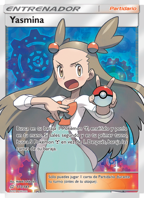 Yasmina 177 — Team Up (Spanish Pokémon TCG card)