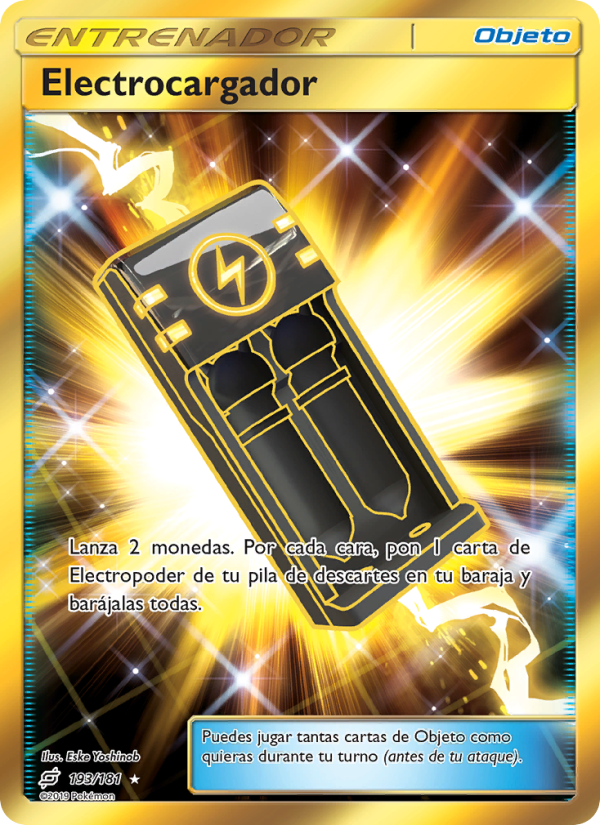 Electrocargador 193 — Team Up (Spanish Pokémon TCG card)
