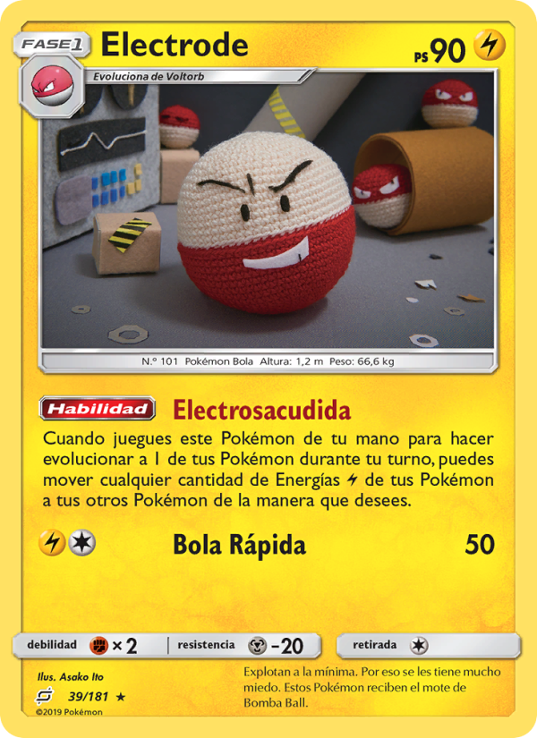 Electrode 39 — Team Up (Spanish Pokémon TCG card)