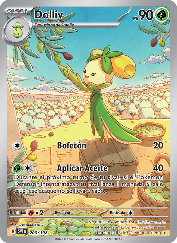 Dolliv 200 — Scarlet & Violet (Spanish Pokémon TCG card)