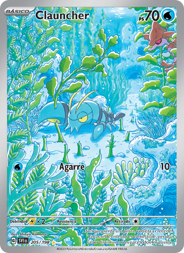 Clauncher 205 — Scarlet & Violet (Spanish Pokémon TCG card)