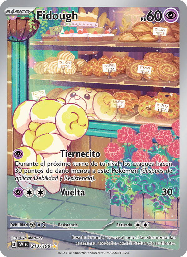 Fidough 213 — Scarlet & Violet (Spanish Pokémon TCG card)
