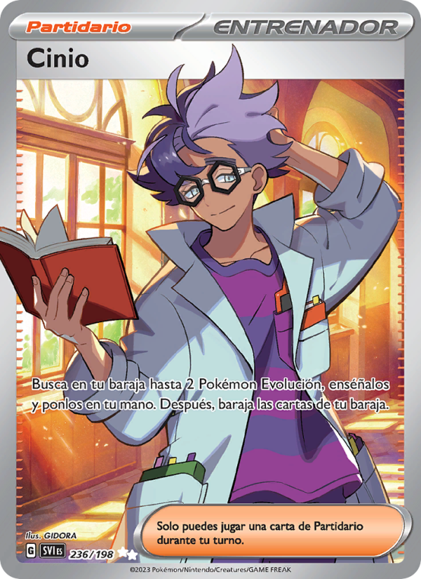 Cinio 236 — Scarlet & Violet (Spanish Pokémon TCG card)