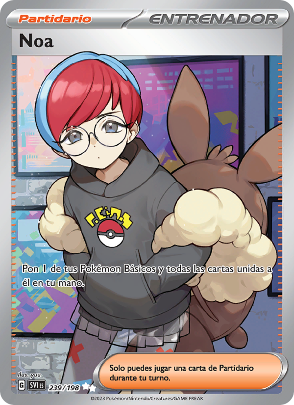 Noa 239 — Scarlet & Violet (Spanish Pokémon TCG card)