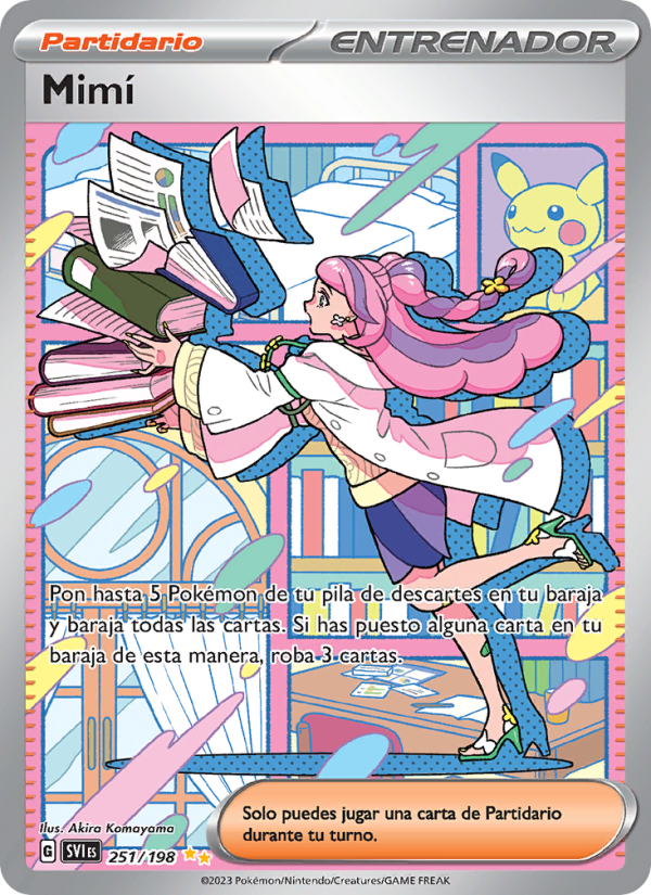 Mimí 251 — Scarlet & Violet (Spanish Pokémon TCG card)