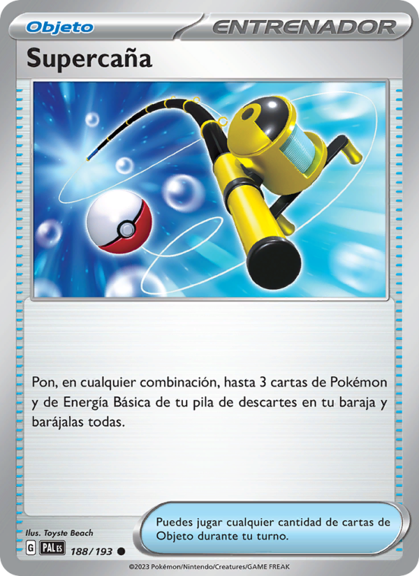 Supercaña 188 — Paldea Evolved (Spanish Pokémon TCG card)