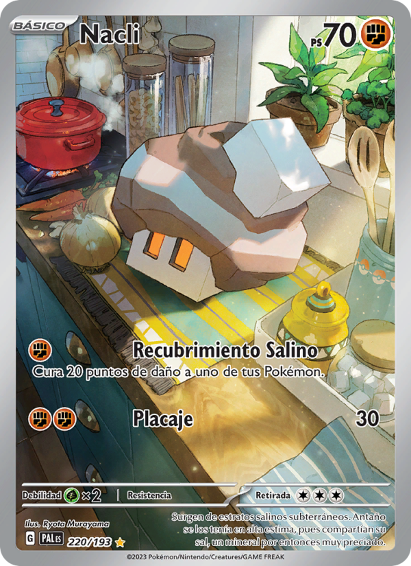 Nacli 220 — Paldea Evolved (Spanish Pokémon TCG card)