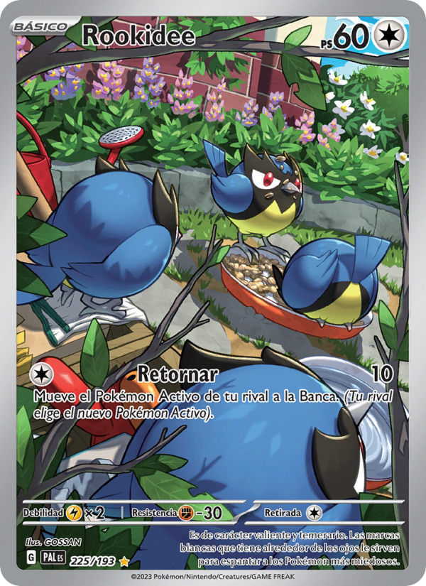 Rookidee 225 — Paldea Evolved (Spanish Pokémon TCG card)