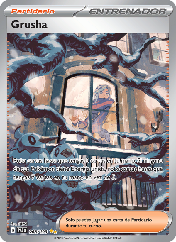 Grusha 268 — Paldea Evolved (Spanish Pokémon TCG card)