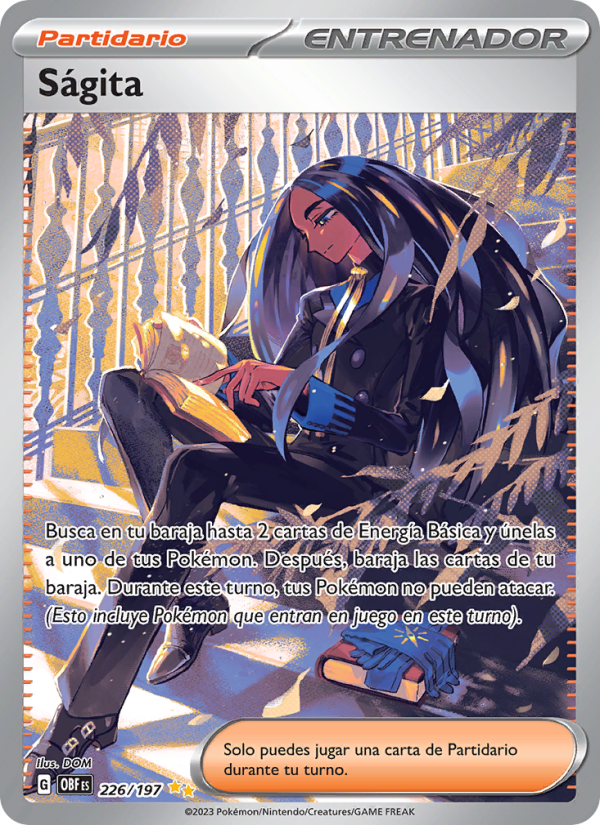 Ságita 226 — Obsidian Flames (Spanish Pokémon TCG card)