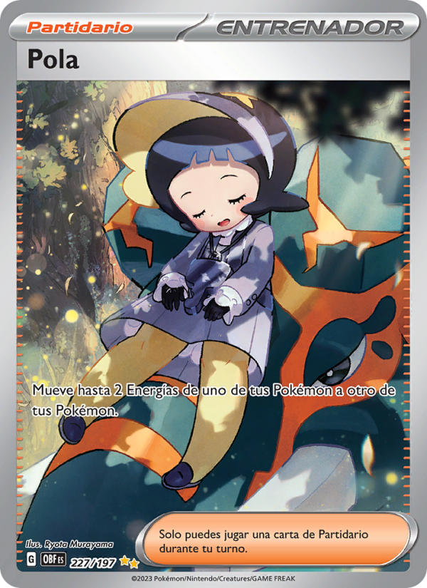 Pola 227 — Obsidian Flames (Spanish Pokémon TCG card)