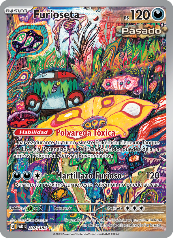 Furioseta 207 — Paradox Rift (Spanish Pokémon TCG card)