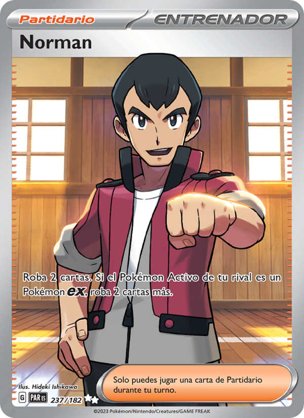 Norman 237 — Paradox Rift (Spanish Pokémon TCG card)