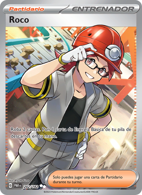 Roco 242 — Paradox Rift (Spanish Pokémon TCG card)