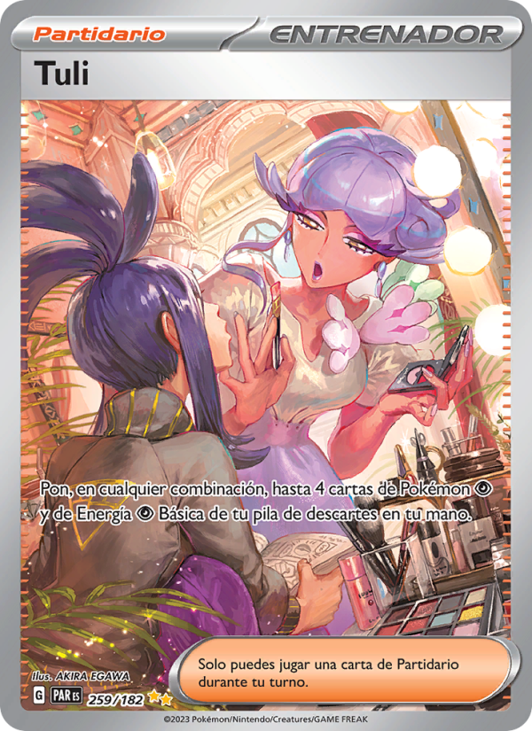Tuli 259 — Paradox Rift (Spanish Pokémon TCG card)