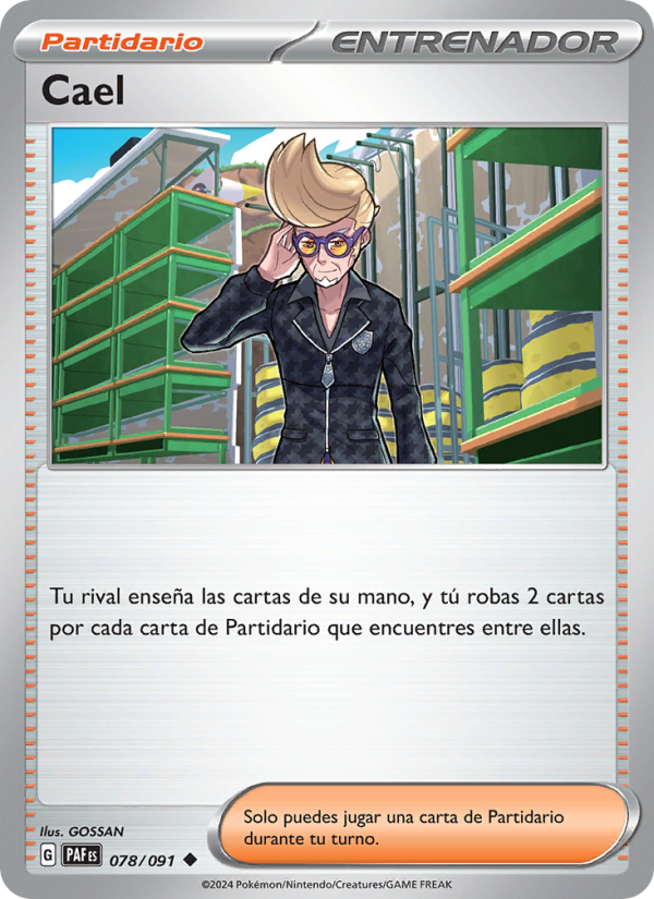 Cael 078 — Paldeas Schicksale (Spanish Pokémon TCG card)