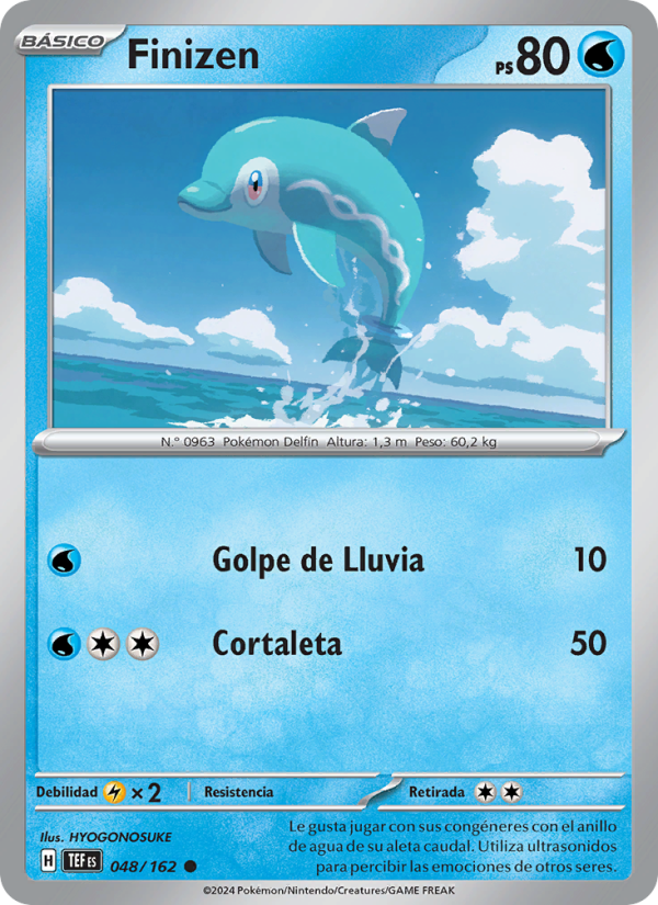 Finizen 048 — Temporal Forces (Spanish Pokémon TCG card)