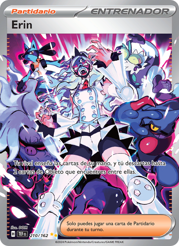 Erin 210 — Temporal Forces (Spanish Pokémon TCG card)