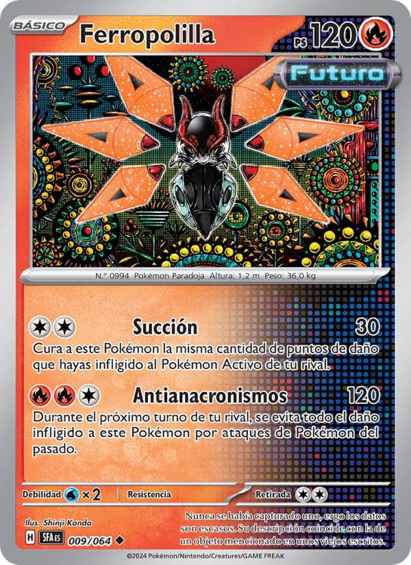 Ferropolilla 009 — Nebel der Sagen (Spanish Pokémon TCG card)