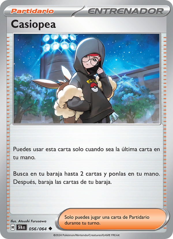 Casiopea 056 — Nebel der Sagen (Spanish Pokémon TCG card)