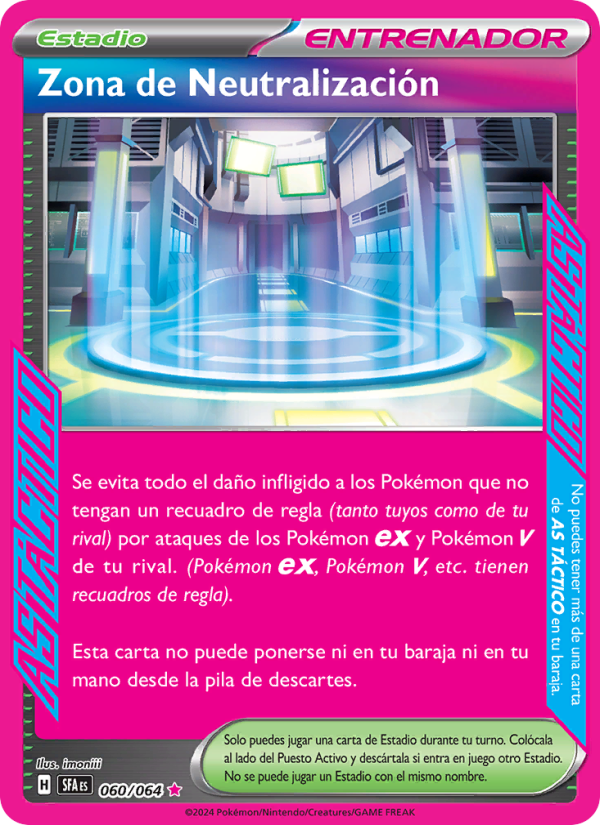 Zona de Neutralización 060 — Nebel der Sagen (Spanish Pokémon TCG card)