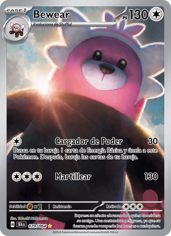 Bewear 079 — Nebel der Sagen (Spanish Pokémon TCG card)