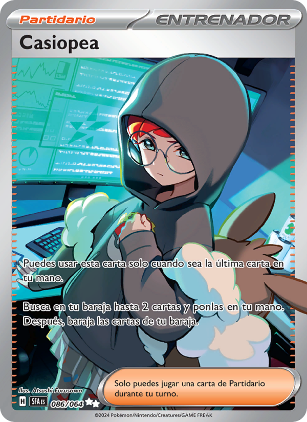 Casiopea 086 — Nebel der Sagen (Spanish Pokémon TCG card)