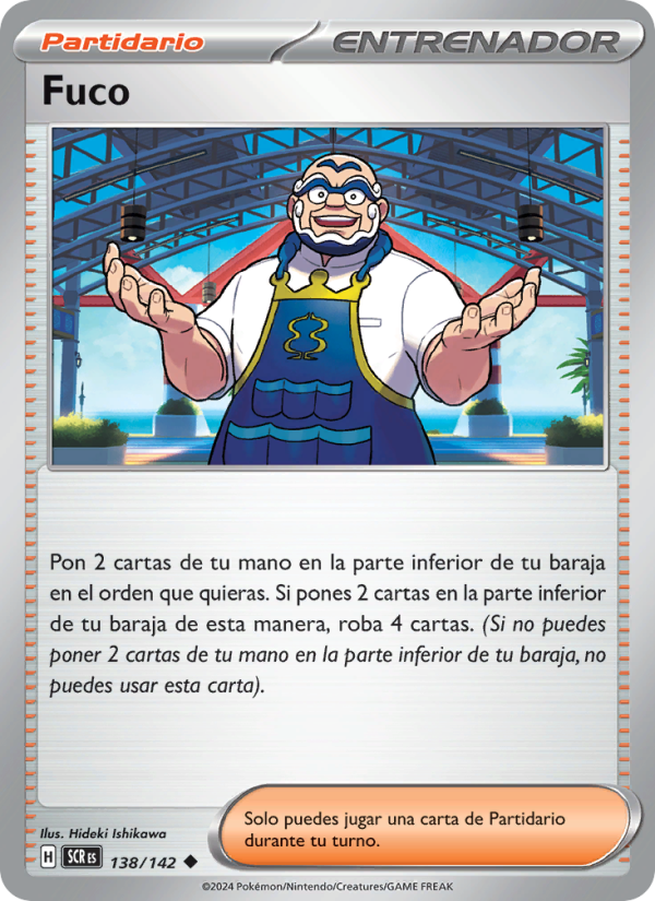 Fuco 138 — Stellar Crown (Spanish Pokémon TCG card)
