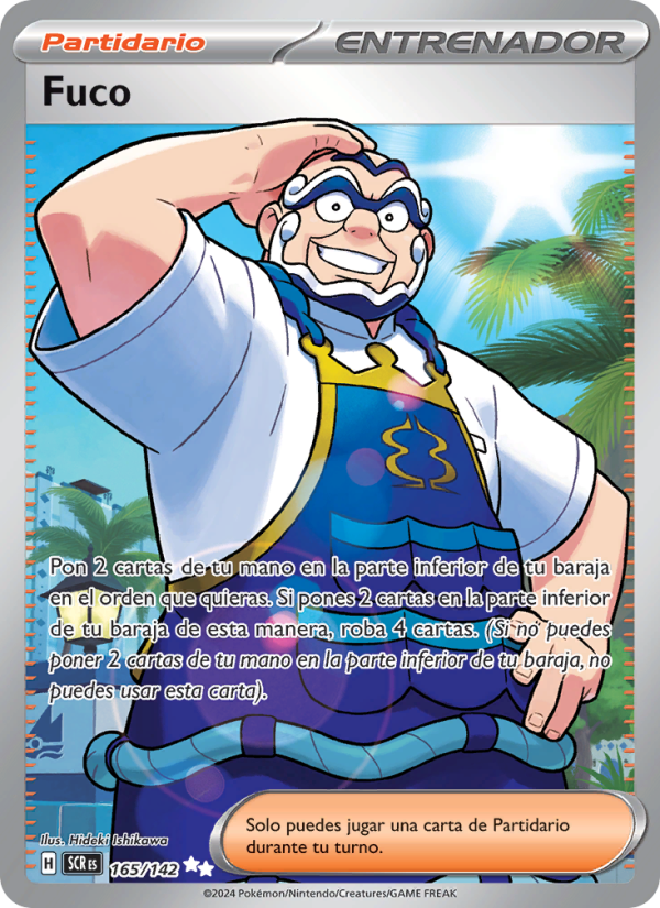 Fuco 165 — Stellar Crown (Spanish Pokémon TCG card)
