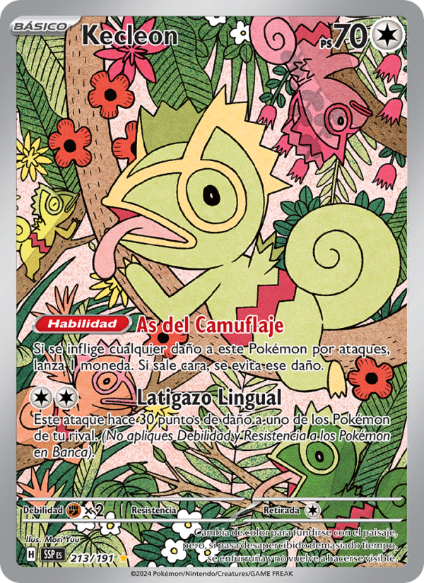 Kecleon 213 — Surging Sparks (Spanish Pokémon TCG card)