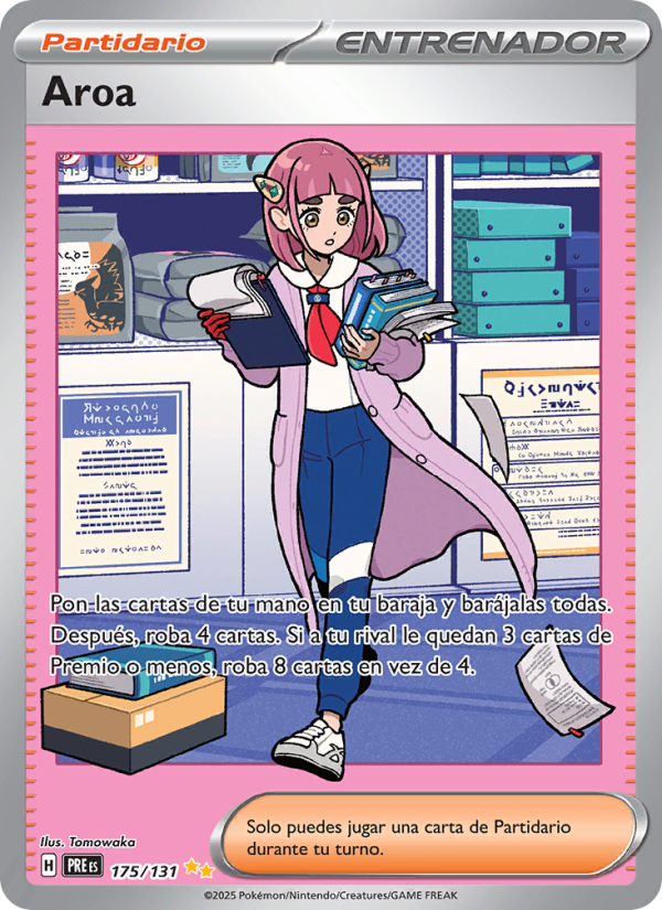 Aroa 175 — Prismatische Entwicklungen (Spanish Pokémon TCG card)