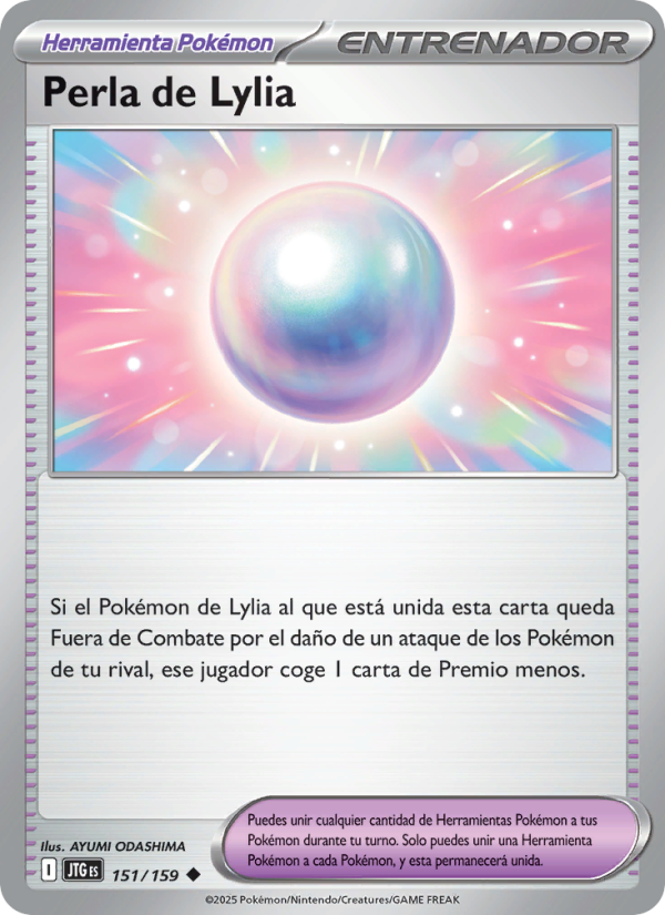 Perla de Lylia 151 — Journey Together (Spanish Pokémon TCG card)